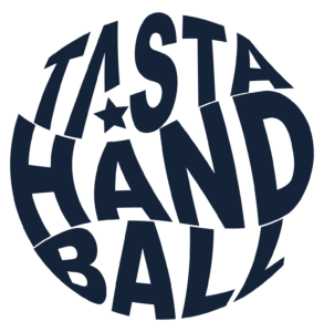 Tasta Ha╠èndball Logo -Vertical - Color